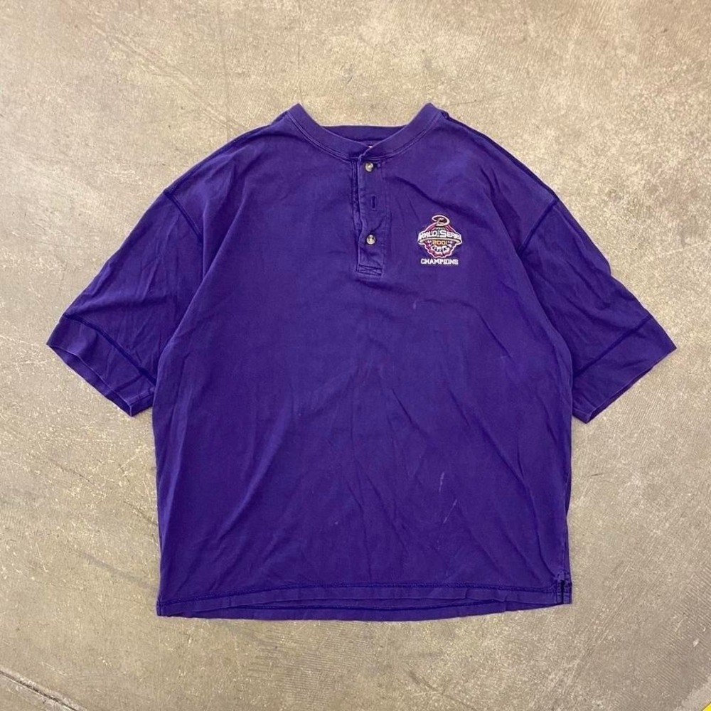 Vintage Arizona Diamondbacks 2001 World Series Champions MLB Baseball Shirt XL